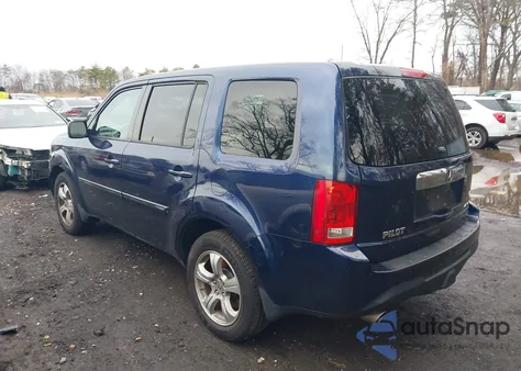 2013 Honda Pilot Ex из США, поврежденный, VIN 5FNYF4H47DB049008